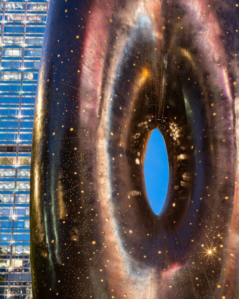 Lindy Lee's Eye of Infinity at Hong Kong's Peak Tram