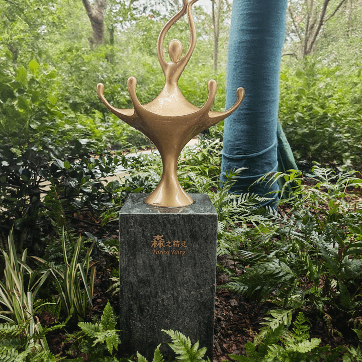 ‘Forest Fairy’ 2025
Deep woods murmur. 
Leaves sway in leafy waves.
